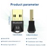 Bluetooth USB Dongle Stick, Bluetooth Adapter 5.0 Receiver Audio Aux