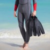 Professional Split Frog Shoes AntiSlip Crawl Dive Snorkeling Training Flippers