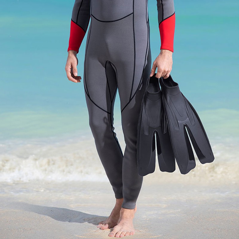 Professional Split Frog Shoes AntiSlip Crawl Dive Snorkeling Training Flippers