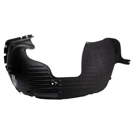 TRQ Front Left Inner Fender Liner Black Drivers Side Compatible with 2018-2019 Hyundai Sonata HY1248179