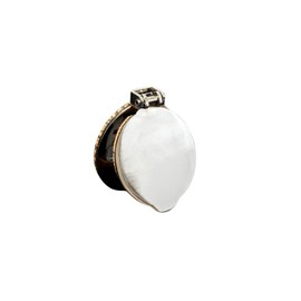 Magnetic keyhole Draught Excluder Mini Magflap - TM (Nickel) | Peephole Cover | Weather Proofing