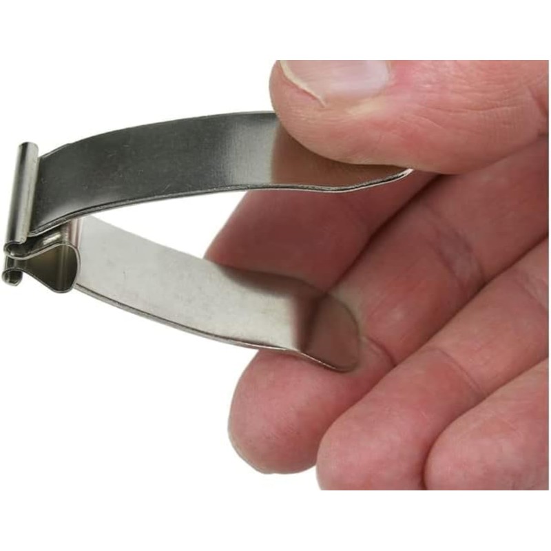 French Style Frameless Clips Large Size 20mm Frameless Clips 10