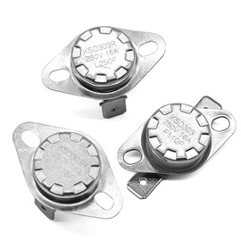 Meyffon Snap Disc Switch Kit SRV230-1220 SRV230-1960 SRV230-1290 Compatible with Heatilator Eco-Choice CAB50 PS35 PS50 Pellet Stoves High Low Limit Heat Sensor