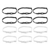 PRETYZOOM 20pcs Bow Tie Straps Adjustable Bow Tie Extension Straps