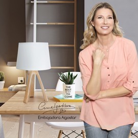 Table Lamp Made of Wood and Fabric, E14 LED Scandinavian Bedside Lamp, Shade Lamp with Vintage Tripod, for Bedroom, Living Room