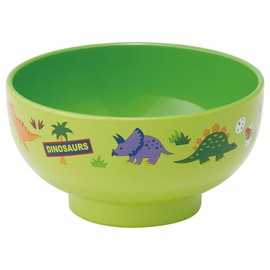 Skater N6 Painted Soup Bowl Dinosaurus