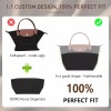 Longchamp 독소 롱샴 오거나이저 인서트 미디엄 펠트백 컵 홀더 포함