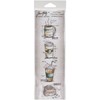 Stampers Anonymous MB-25 _AGW Fresh Brewed Mini Blueprints Strip, Grey,