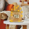 Ramadan Wooden Decoration, LED Ramadan Calendar, Mubarak Calendar, Ramadan Calendar