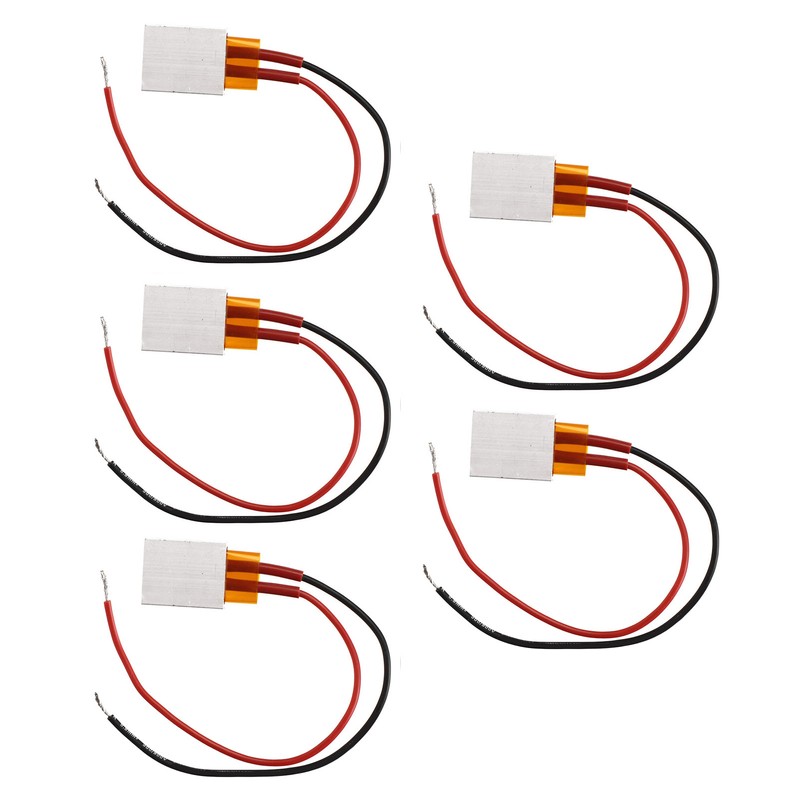 5Pcs PTC Heating Plate Aluminum Alloy Ceramic Thermostatic PTC Heating
