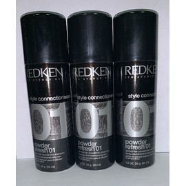 Redken (3) REDKEN Style Connection Powder Refresh01 Aerosol Hair Powder/Dry Shampoo 1oz