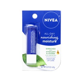 Nivea Lip Care, Moisture Lip Balm, 0.17 oz (Pack of 6)