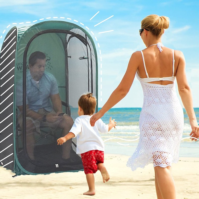 WeatherPod® The Original Shark Tank MyPod™ Mesh 1 Person Pop-Up