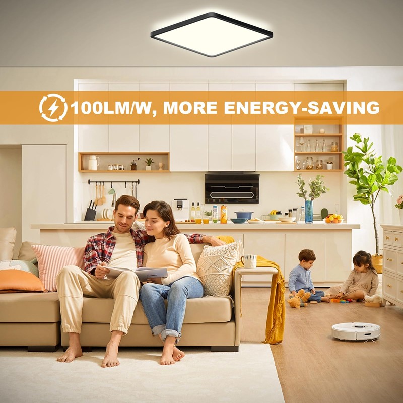 LEZOE LED Ceiling Light 18 W, 1800 lm Ceiling Light