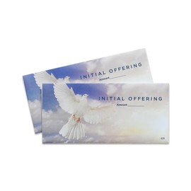 Mountain Valley Printing Initial Offering Envelopes for Church (100)