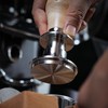 KNODOS 58.5mm Spring Loaded Espresso Tamper with Maple Handle –