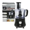 Mercury 8-Cup Food Processor- Black and Clear