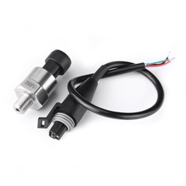Pressure Transducer Sender Sensor Stainless Steel for Oil Fuel Air Water (200PSI)