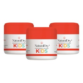 Pqt 3 Desodorantes Naturales Para Niños - Kids - Peques mandarina