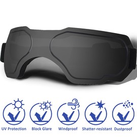 Small Dog Sunglasses, Dog Goggles with Adjustable Strap UV Protection Winproof Snowproof Dog Puppy Sunglasses, Suitable for Small Dog Pet Glasses, Dogs Eyes Protection