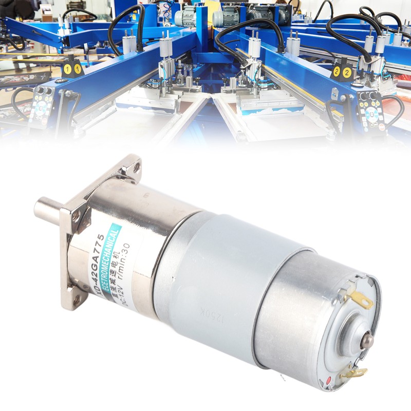 DC Gear Motor Mini Low Speed CW CCW Permanent Magnet