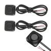2 Pieces Piece Moment Switch, 12V/24V Momentary Push Button On/Off