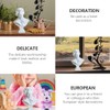 EXCEART Resin Sketch Figures Beethoven Bust Statue Figures Plaster Line