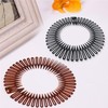 Comb Headband 4 Pieces Full Circular Stretch Comb Headbands Flexible