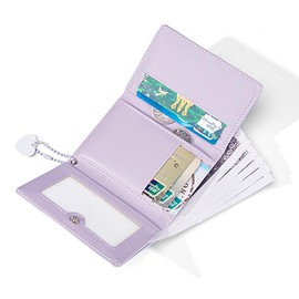 AOSIFIEL Wallet for Women Small Size Wallets Travel Wallet Mini Wallet Leather for Lady Teen Girl Kid Wallet Cute Wallet trifold Card Holder