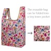 allydrew JoliBag Nylon Reusable Grocery Bag, 2 Pack, Easter Floral