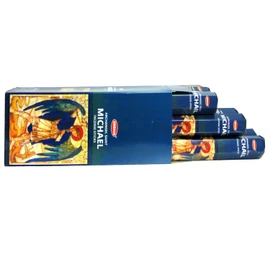 Krishan Archangel Michael Incense Sticks Incense Sticks 240 Joss Sticks (12 Hexa Tubes of 240 Sticks) Joss Incense sticks, Yoga stick, Organic incense sticks, Positive vibes incense sticks