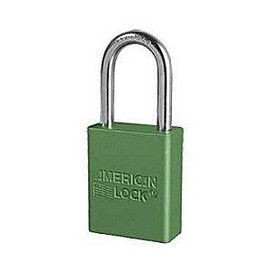 6 Pack American Lock Padlock With 1 1/2" Solid Aluminum Body 1 1/2" Shackle