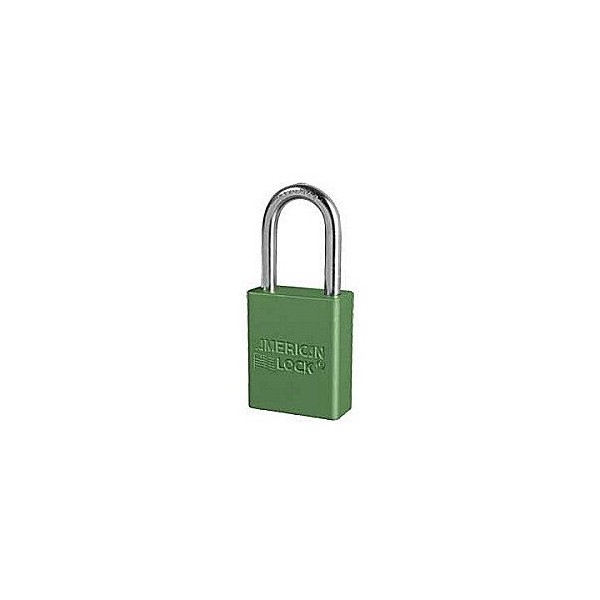 6 Pack American Lock Padlock With 1 1/2" Solid Aluminum