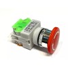 endlessparts Yellow ring Emergency stop switch button latching push pull
