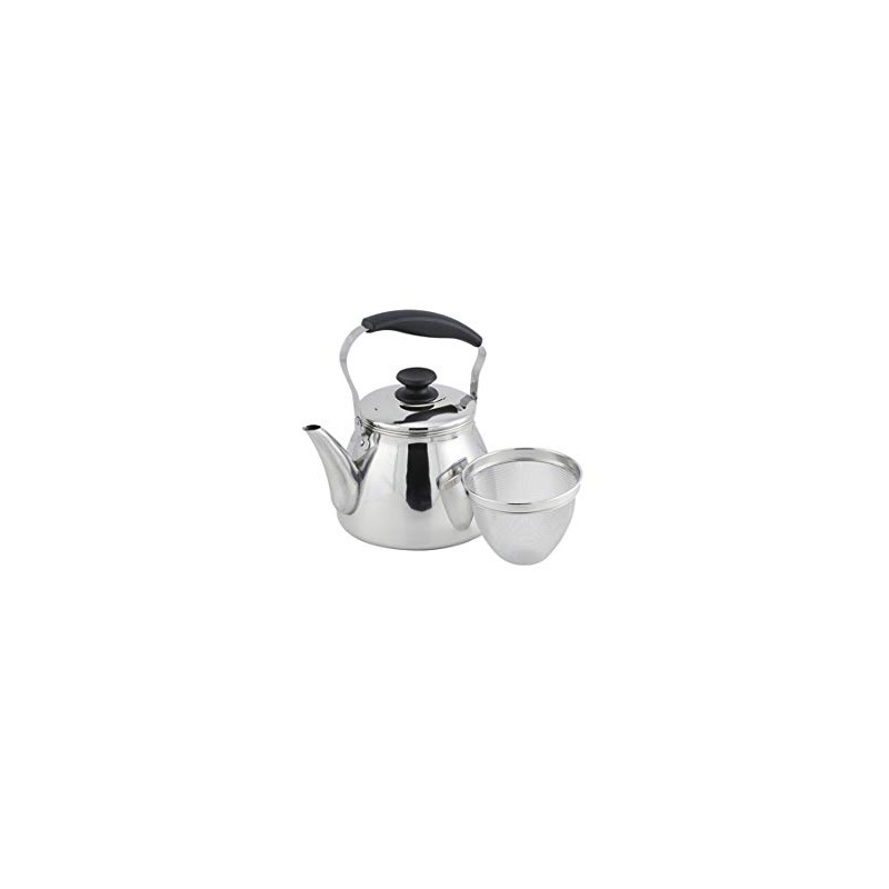 Pearl Metal Molti HB-5643 18-8 Stainless Steel Wide Mouth Kettle,