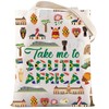 LEVLO South Africa Travel Cosmetic Bag South Africa Souvenir Gift