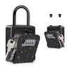 ZHEGE Key Safe with 4-Digit Combination Code, Small Key Safe