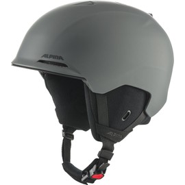 ALPINA Unisex - Adult BRIX Ski Helmet, Midnight Grey Matt, 55-59 cm