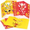 Baker Ross Dragon Pop Out Cards-Pack of 10, Chinese New