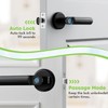 Zengtumy Keyless Entry Door Lock with Fingerprint/Key-Smart Door Lock for