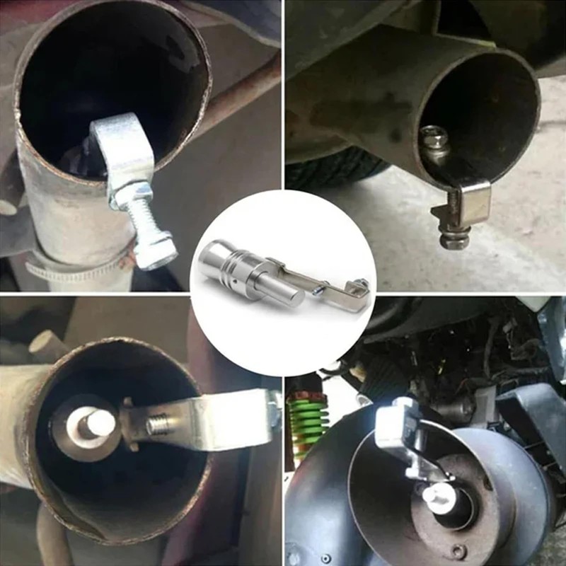 Turbo Sound - Exhaust Sound Enhancer,Car Turbine, Exhaust Muffler Pipe,