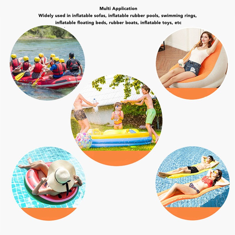 Electric Air Pump 3 Nozzles Portable Inflator Deflator Pump for