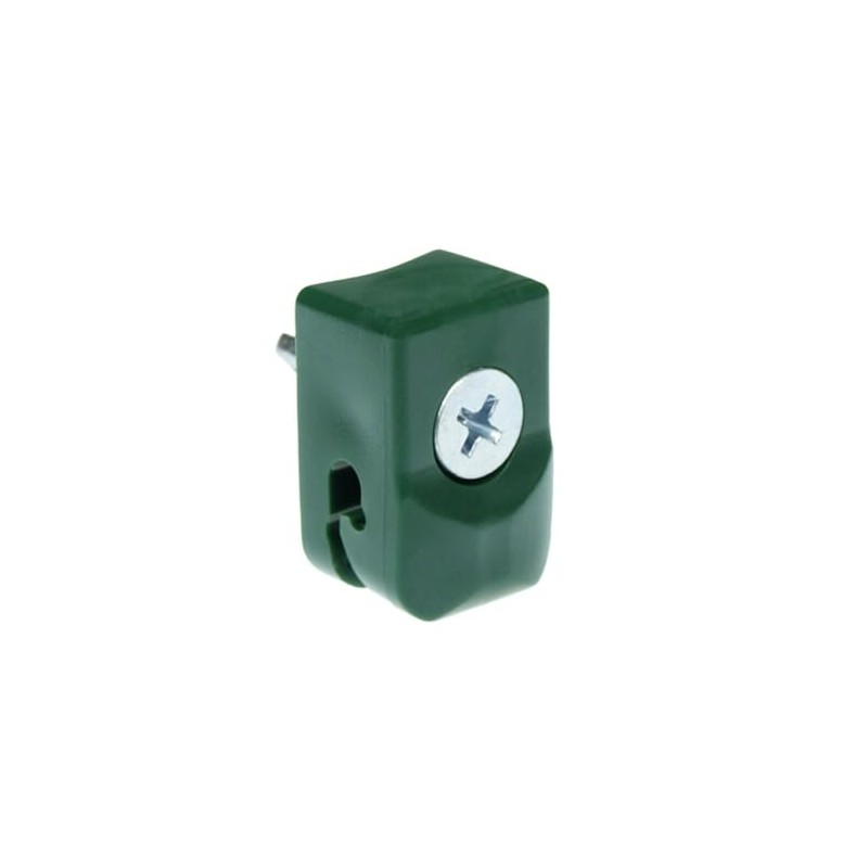 VERSHY Pack of 50 Tension Wire Holders with Screw, Green