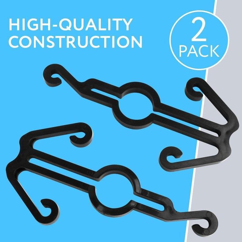 Bike Shoe Holder Compatible with Peloton Pack of Two Hooks,