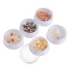 Baluue 5pcs Nail Art Crushed Shell Sequins for Manicure Natural