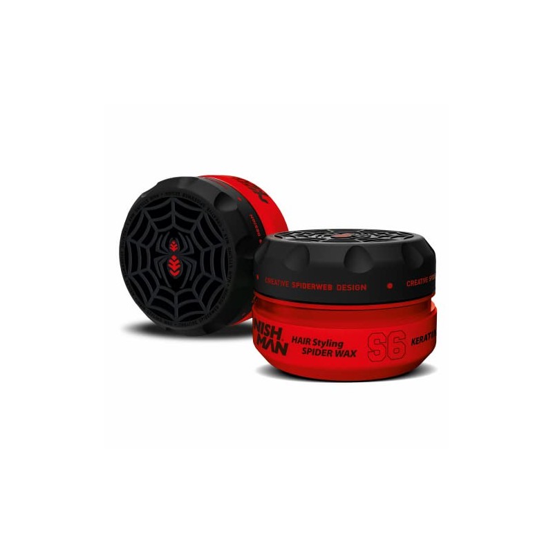 NISHMAN S6 Hair Styling Spider Wax Red 150 ml XL