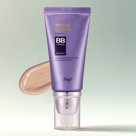 Anjumain The Face Shop fmgt Magic Cover BB Cream SPF20 PA++ No. V201 Apricot Beige × 45ml × 1 / 더페이스샵 fmgt 매직 커버 비비크림 SPF20 PA++ V201호 애프리콧베이지 × 45ml × 1개