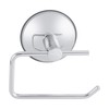 HAOHIZE Suction Cup Toilet Roll Paper,Stainless Steel Bathroom Toilet Suction