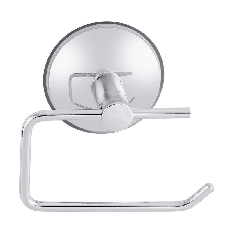 HAOHIZE Suction Cup Toilet Roll Paper,Stainless Steel Bathroom Toilet Suction