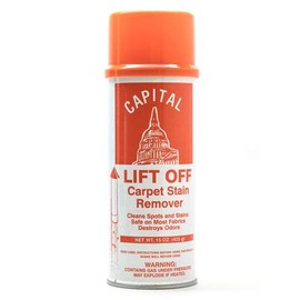 Capital Lift Off Professional Strength Carpet Stain Remover,15 oz can, Case of 12